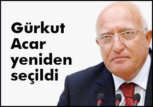 Gürkut Acar yeniden seçildi